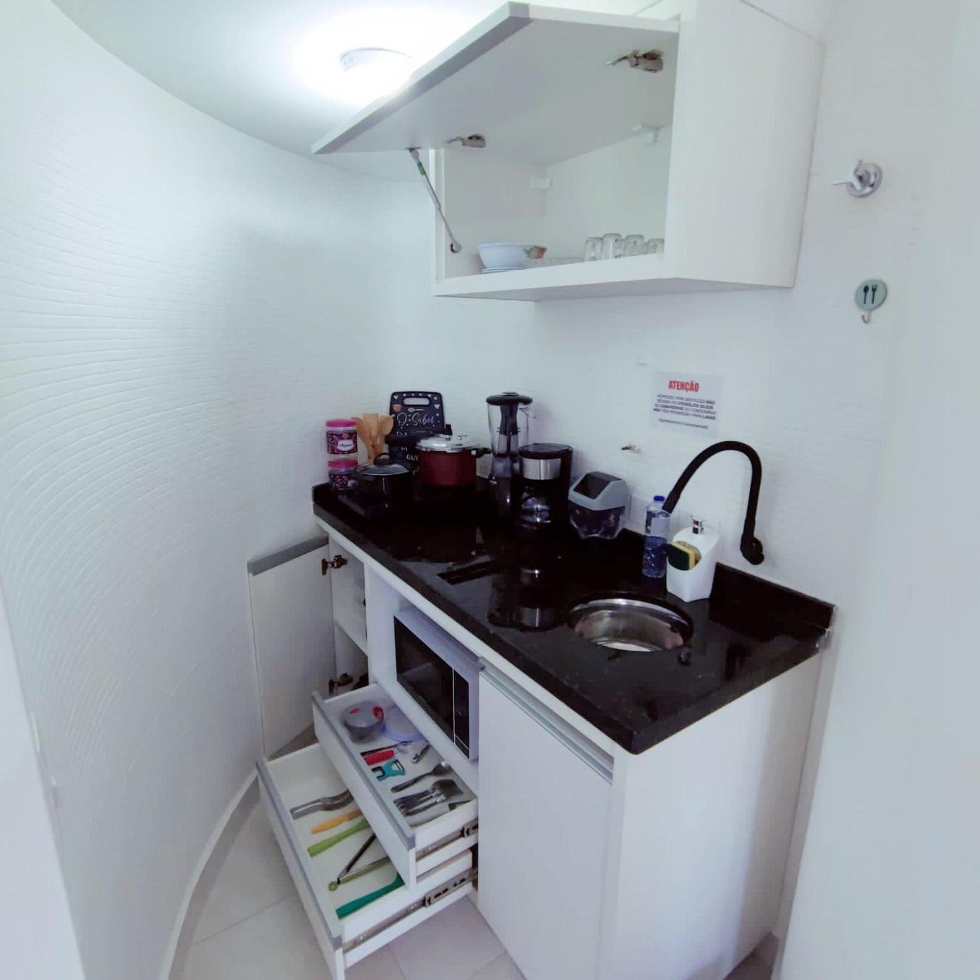 Flat Deslumbrante - Garagem, Hakka, Feirinha E Hospitais Apartamento *